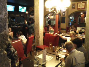 Audience Relaxes between readings