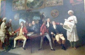 The English in Calcutta during the time of An Exotic Heir.