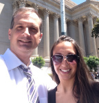 Me and my niece/god daughter. Talk about all grown up! I remember when and now she's coming to DC to visit me. (I'm so old!)