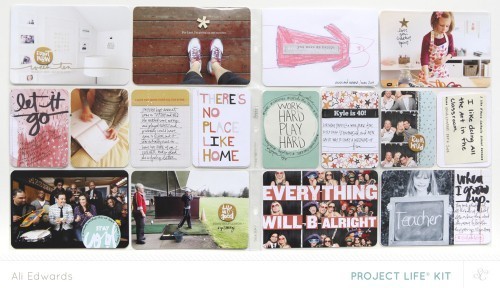 Ali Edwards for Studio Calico | Tips For Adding More Words & Cutting Up PL Cards