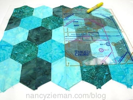 Nancy Zieman how to sew easy Hexagon quilts without Y-seams