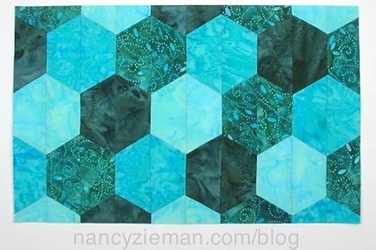 Nancy Zieman how to sew easy Hexagon quilts without Y-seams