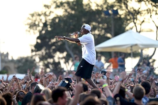 Dizzee Rascal performs at the Isle of MTV 2014 concert at the Granaries, Floriana, Malta. Photo by Ray Attard/Mediatoday