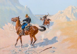 by Frederic Remington