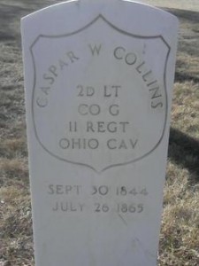 Caster Collins' grave