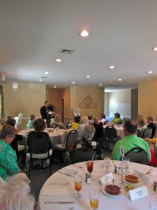 We had a wonderful audience at the Moveable Feast