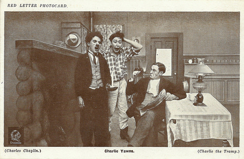 Charlie Chaplin in The Tramp