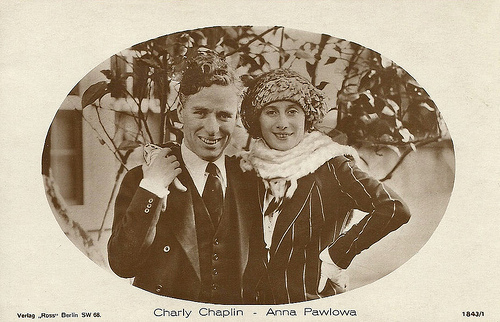 Charlie Chaplin, Anna Pavlova