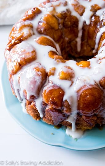 Homemade Monkey Bread (aka Cinnamon Roll Bites or Cinnamon-Sugar Pull Apart Bread) - this homemade version is incredible! sallysbakingaddiction.com