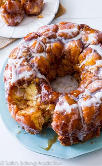 Homemade Monkey Bread (aka Cinnamon Roll Bites or Cinnamon-Sugar Pull Apart Bread) - this homemade version is incredible! sallysbakingaddiction.com