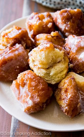 Homemade Monkey Bread (aka Cinnamon Roll Bites or Cinnamon-Sugar Pull Apart Bread) - this homemade version is incredible! sallysbakingaddiction.com
