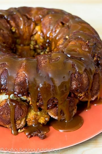 Homemade Monkey Bread with Caramel Sauce