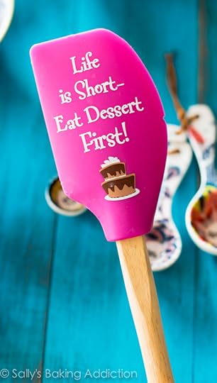 Life is Short Eat Dessert First Spatula