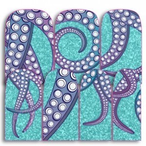 Tentacle Nail Art