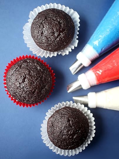 Cupcakes and frosting