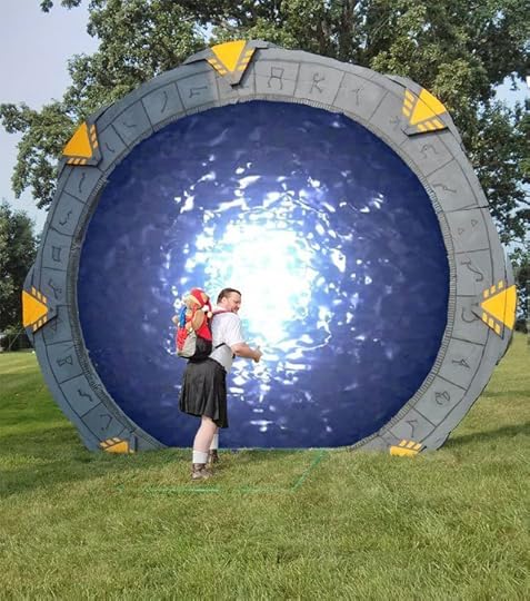 Tristan and Nick enter the Stargate