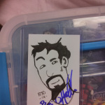 Sketch Card of Dante Hicks signed by Brian O'Halloran