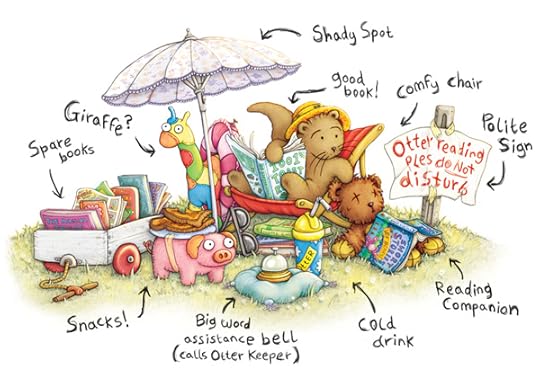 Otter Summer Reading Instructions