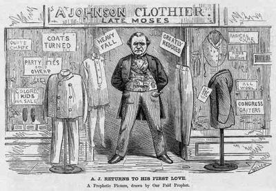 Andrew Johnson returns to first love