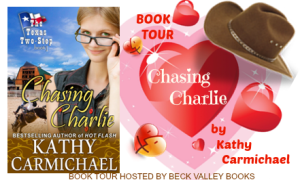 Kathy Carmichael's Beck Valley Book Tour logo