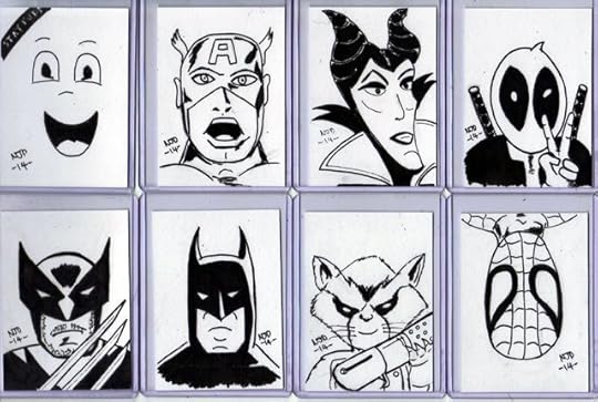 Original Art Sketchcards