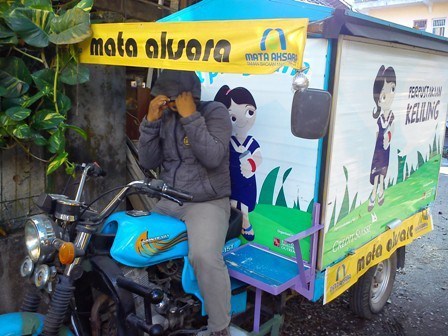 Motor Perpustakaan Keliling