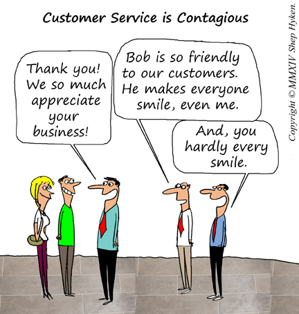 Customer Service is Contagious