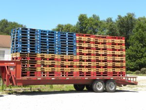 Flag pallets
