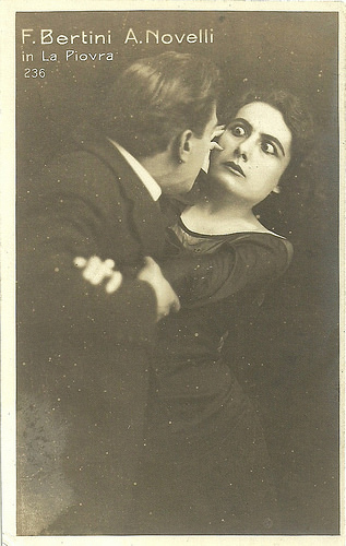Francesca Bertini and Amleto Novelli La piovra