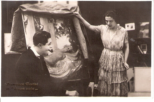 Francesca Bertini in La donna nuda (1922)
