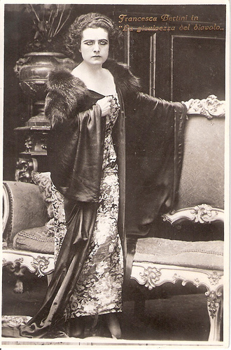 Francesca Bertini in La giovinezza del diavolo