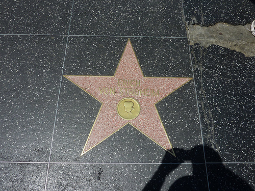 Hollywood, Walk of Fame, Erich Von Stroheim