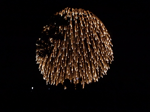Fireworks over Lake Biwa