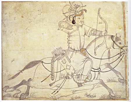 IlkhanidHorseArcher WikiCommons