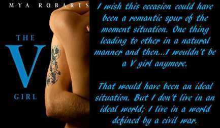 the v girl quote