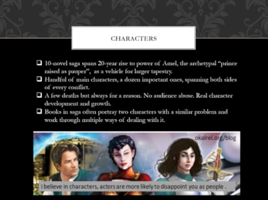 Okal Rel - Characters