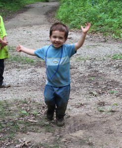 Run and hug