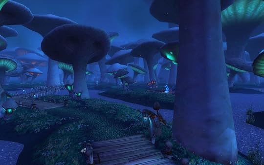 Also it reminds me of the endless hours I spent playing in the mushroom swamps in WoW