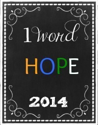 OneWord Hope 2014