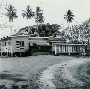 My house then.