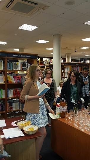 Reading at oxford launch 2 by Rebecca Waiting
