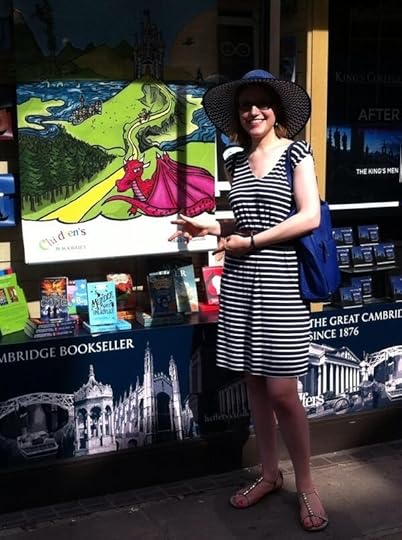 Murder Most Unladylike and The Phoenix Code in the window of Heffers!