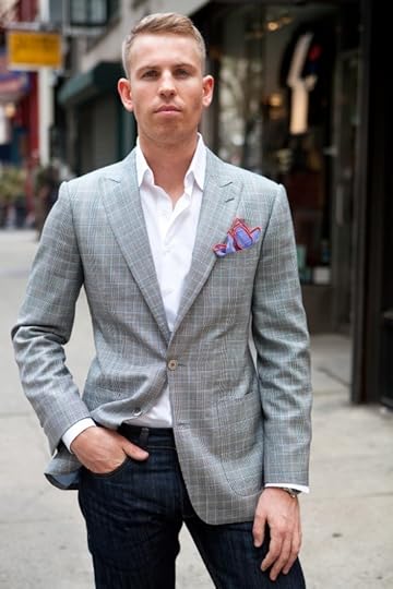 Michael Andrews Bespoke Groom Rehearsal Dinner Look