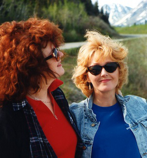 Della Cole (right) was our one and only choice to record Miz Marsha's audiobook and as usual knocked it out of the ball park