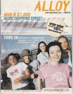 Alloy catalog cover 1999