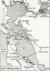Port Chicago map