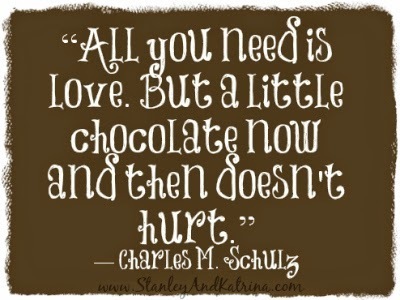 CharlesShulzChocolateQuote