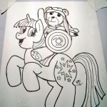 Tristan My Little Pony Concept - Inked