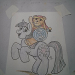 Tristan My Little Pony Concept - Rough Color