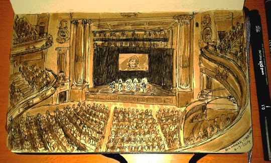 Neil Gaiman and Four Play at Usher Hall, Edinburgh. They said 